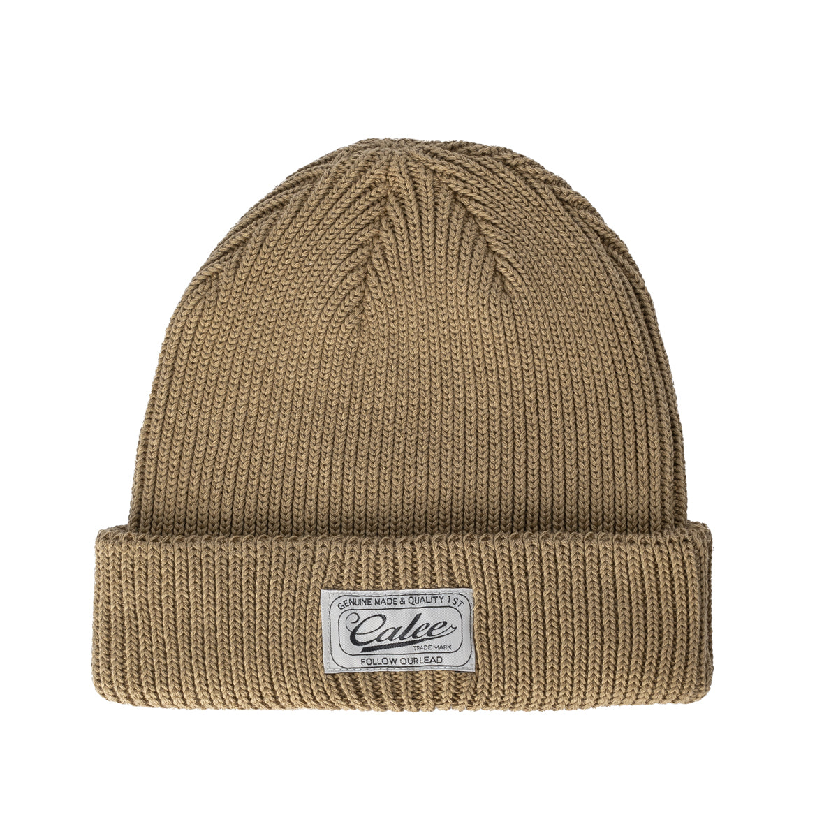 Cotton Knit Cap - Khaki