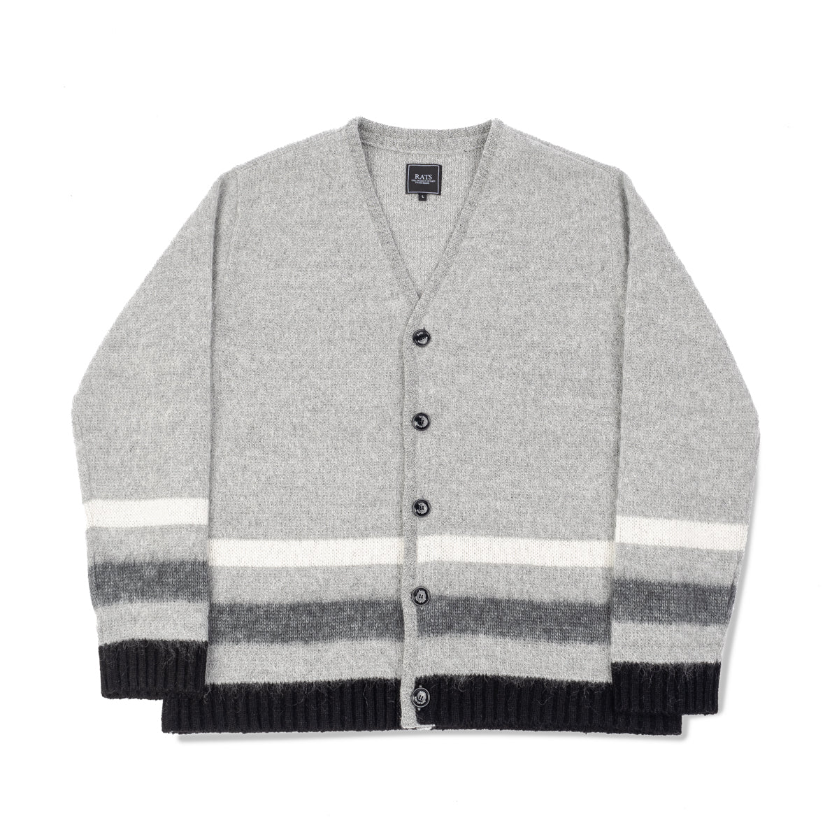 Mohair Cardigan - Grey